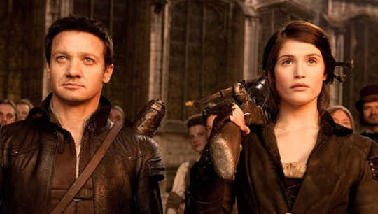 Jeremy Renner and Gemma Arterton as Hansel and Gretel. (Disney nutcracker is the latest movie to explore the dark side of fairy tales)